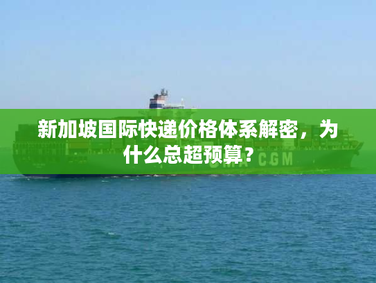 新加坡国际快递价格体系解密,为什么总超预算? 新加坡国际快递价格体系解密,为什么总超预算?