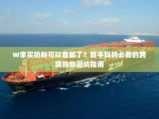 W家买奶粉可以直邮了？新手妈妈必看的跨境购物避坑指南