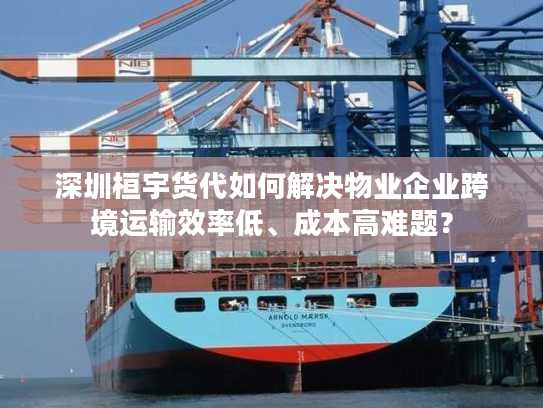深圳桓宇货代如何解决物业企业跨境运输效率低、成本高难题？