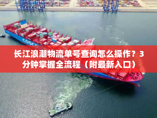 长江浪潮物流单号查询怎么操作？3分钟掌握全流程（附最新入口）