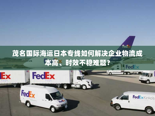 茂名国际海运日本专线如何解决企业物流成本高、时效不稳难题？