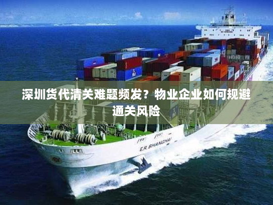 深圳货代清关难题频发？物业企业如何规避通关风险