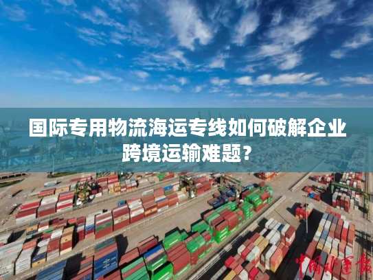 国际专用物流海运专线如何破解企业跨境运输难题？