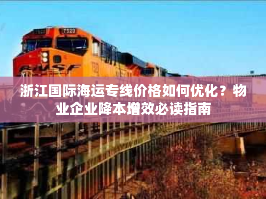 浙江国际海运专线价格如何优化？物业企业降本增效必读指南