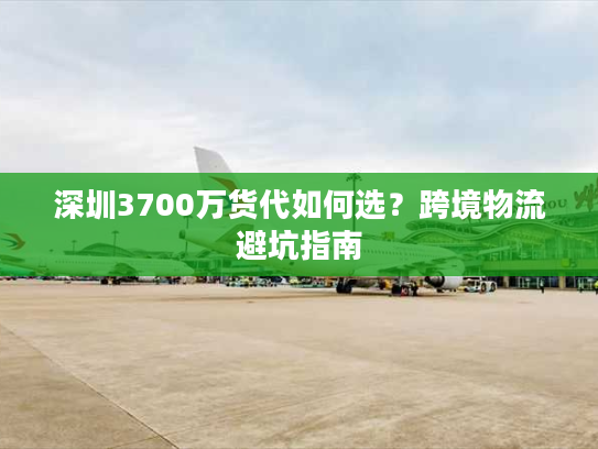 深圳3700万货代如何选？跨境物流避坑指南