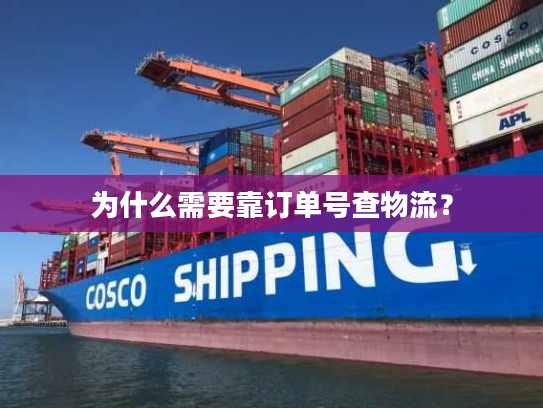 为什么需要靠订单号查物流? 为什么需要靠订单号查物流?