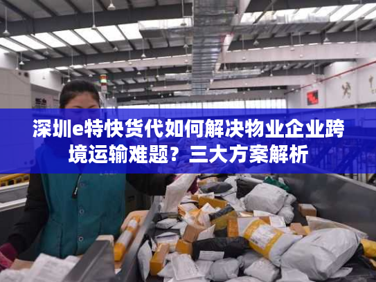 深圳e特快货代如何解决物业企业跨境运输难题？三大方案解析