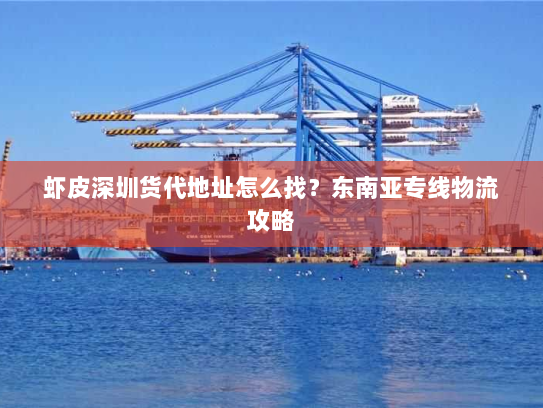 虾皮深圳货代地址怎么找？东南亚专线物流攻略