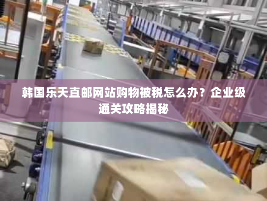 韩国乐天直邮网站购物被税怎么办？企业级通关攻略揭秘