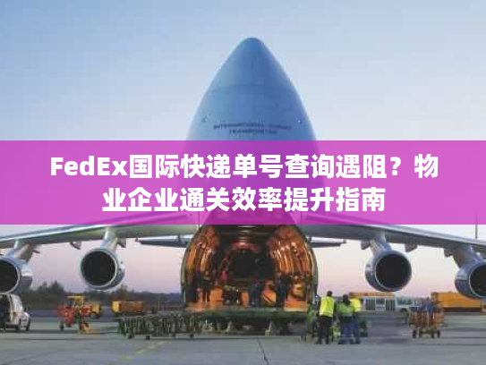 FedEx国际快递单号查询遇阻？物业企业通关效率提升指南