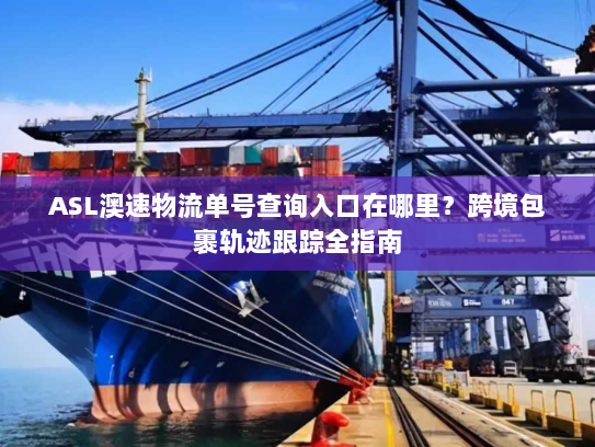 ASL澳速物流单号查询入口在哪里？跨境包裹轨迹跟踪全指南