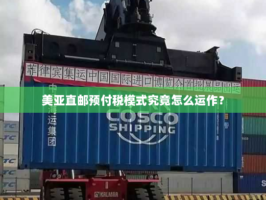 美亚直邮预付税模式究竟怎么运作？