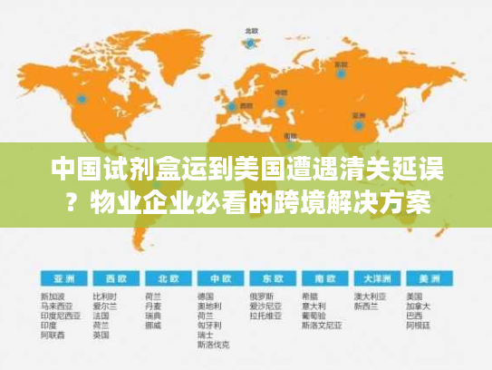 中国试剂盒运到美国遭遇清关延误？物业企业必看的跨境解决方案