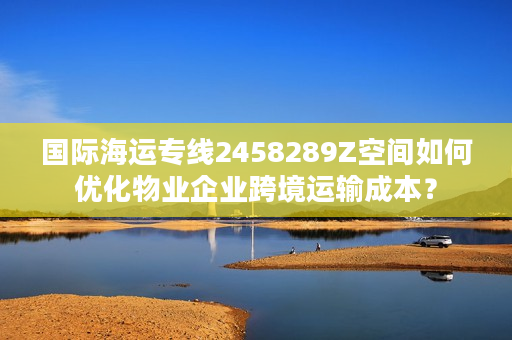 国际海运专线2458289Z空间如何优化物业企业跨境运输成本？