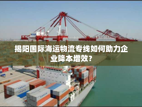 揭阳国际海运物流专线如何助力企业降本增效？