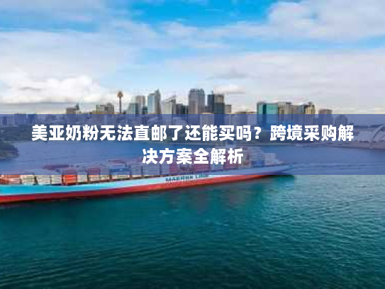 美亚奶粉无法直邮了还能买吗？跨境采购解决方案全解析