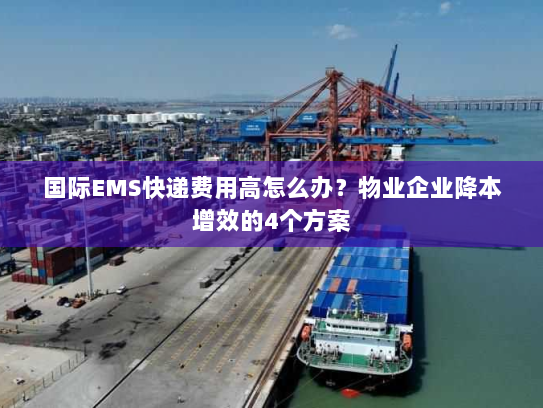 国际EMS快递费用高怎么办？物业企业降本增效的4个方案