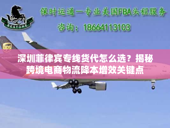 深圳菲律宾专线货代怎么选？揭秘跨境电商物流降本增效关键点