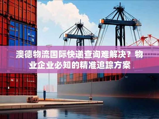 澳德物流国际快递查询难解决？物业企业必知的精准追踪方案
