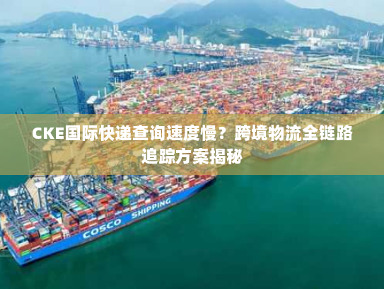 CKE国际快递查询速度慢？跨境物流全链路追踪方案揭秘