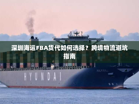 深圳海运FBA货代如何选择？跨境物流避坑指南