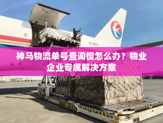 神马物流单号查询慢怎么办?物业企业专属解决方案 神马物流单号查询慢怎么办?物业企业专属解决方案