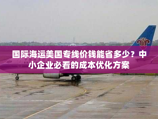 国际海运美国专线价钱能省多少？中小企业必看的成本优化方案
