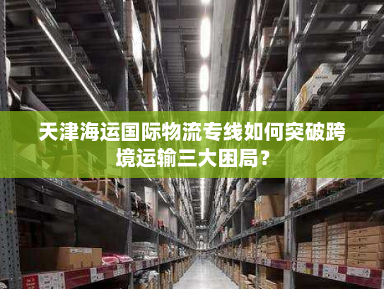 天津海运国际物流专线如何突破跨境运输三大困局？