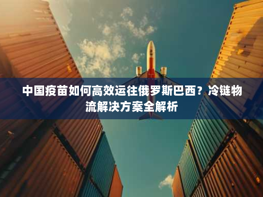 中国疫苗如何高效运往俄罗斯巴西？冷链物流解决方案全解析