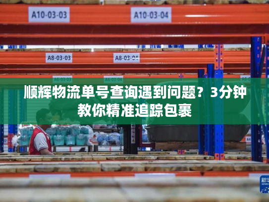 顺辉物流单号查询遇到问题？3分钟教你精准追踪包裹