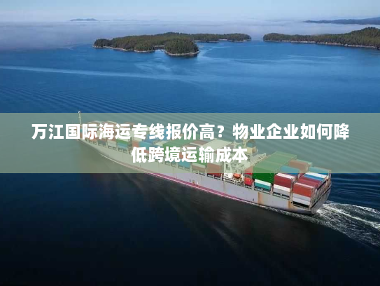 万江国际海运专线报价高？物业企业如何降低跨境运输成本