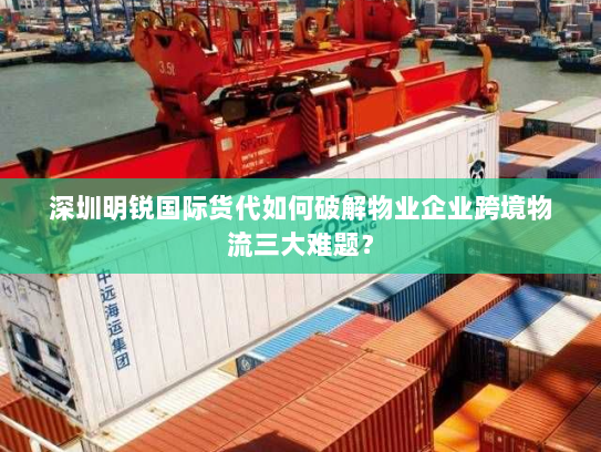 深圳明锐国际货代如何破解物业企业跨境物流三大难题? 深圳明锐国际货代如何破解物业企业跨境物流三大难题?