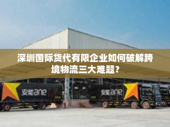 深圳国际货代有限企业如何破解跨境物流三大难题？