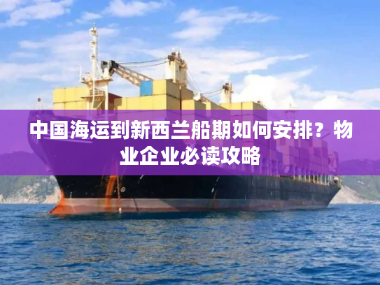 中国海运到新西兰船期如何安排？物业企业必读攻略