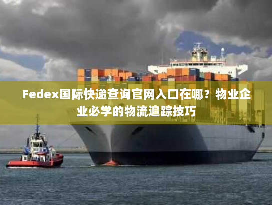 Fedex国际快递查询官网入口在哪？物业企业必学的物流追踪技巧