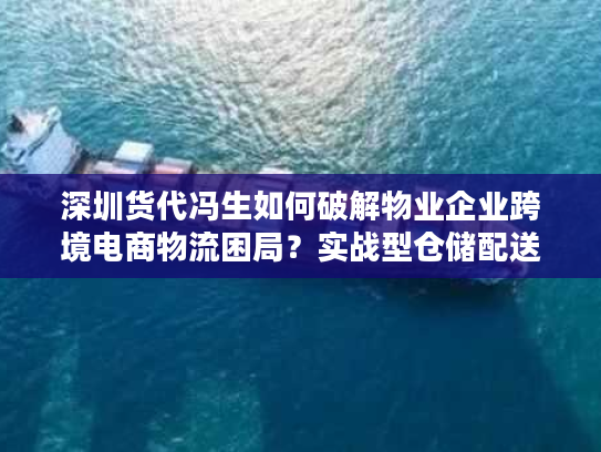 深圳货代冯生如何破解物业企业跨境电商物流困局？实战型仓储配送方案解析