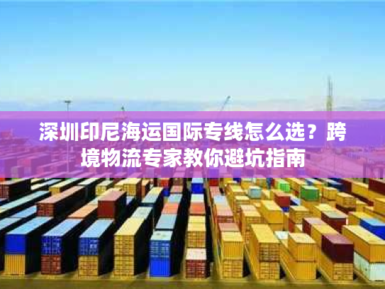深圳印尼海运国际专线怎么选？跨境物流专家教你避坑指南