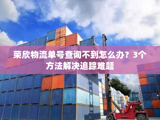 荣欣物流单号查询不到怎么办？3个方法解决追踪难题