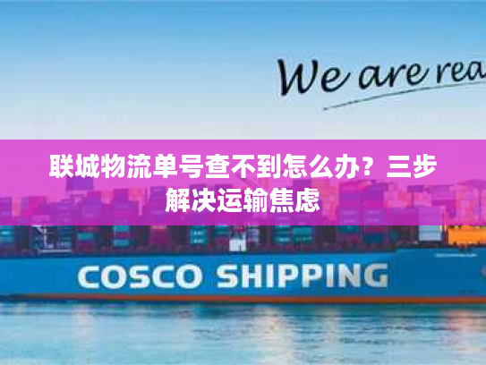联城物流单号查不到怎么办？三步解决运输焦虑