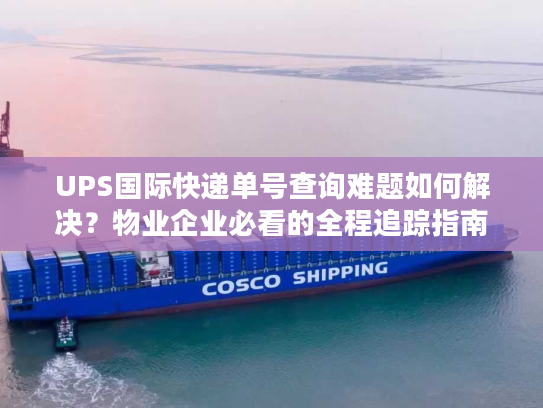 UPS国际快递单号查询难题如何解决？物业企业必看的全程追踪指南