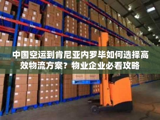 中国空运到肯尼亚内罗毕如何选择高效物流方案？物业企业必看攻略