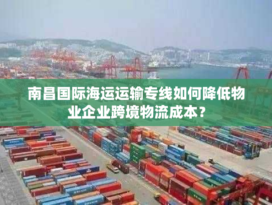 南昌国际海运运输专线如何降低物业企业跨境物流成本？