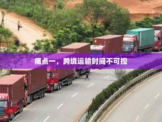痛点一，跨境运输时间不可控