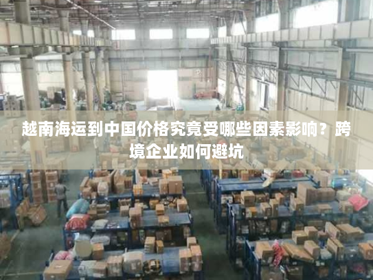 越南海运到中国价格究竟受哪些因素影响？跨境企业如何避坑