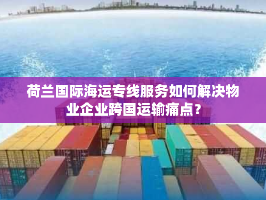 荷兰国际海运专线服务如何解决物业企业跨国运输痛点？