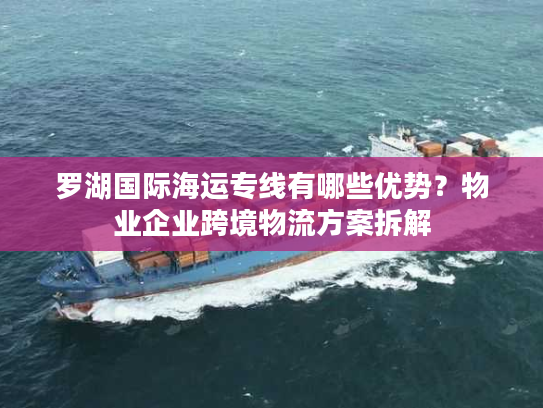 罗湖国际海运专线有哪些优势？物业企业跨境物流方案拆解