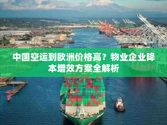 中国空运到欧洲价格高？物业企业降本增效方案全解析