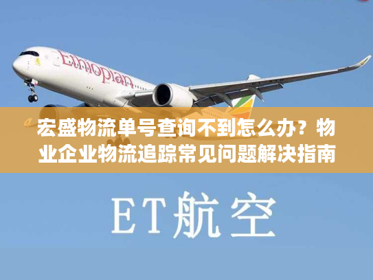 宏盛物流单号查询不到怎么办？物业企业物流追踪常见问题解决指南