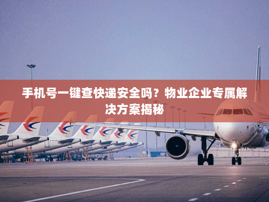 手机号一键查快递安全吗?物业企业专属解决方案揭秘 手机号一键查快递安全吗?物业企业专属解决方案揭秘