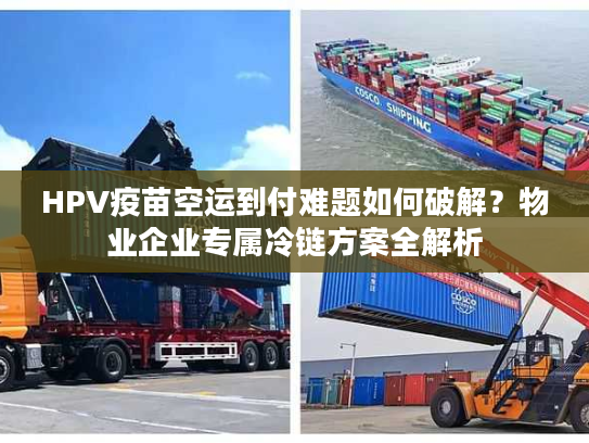 HPV疫苗空运到付难题如何破解？物业企业专属冷链方案全解析